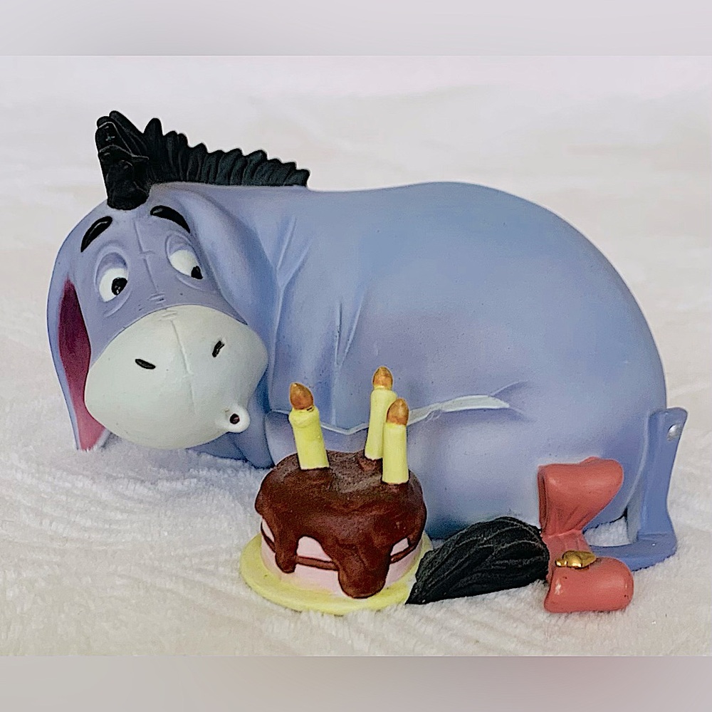 Disney Winnie The Pooh & Friends Eeyore Birthday Figurine